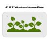 4 X 7 Aluminum License Plate  Thumbnail