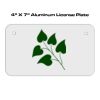 4 X 7 Aluminum License Plate  Thumbnail