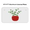 4 X 7 Aluminum License Plate  Thumbnail