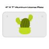 4 X 7 Aluminum License Plate  Thumbnail