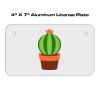 4 X 7 Aluminum License Plate  Thumbnail