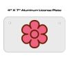 4 X 7 Aluminum License Plate  Thumbnail