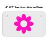 4 X 7 Aluminum License Plate  Thumbnail