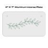 4 X 7 Aluminum License Plate  Thumbnail