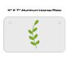 4 X 7 Aluminum License Plate  Thumbnail