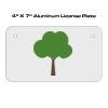 4 X 7 Aluminum License Plate  Thumbnail
