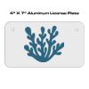4 X 7 Aluminum License Plate  Thumbnail