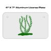 4 X 7 Aluminum License Plate  Thumbnail