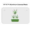 4 X 7 Aluminum License Plate  Thumbnail