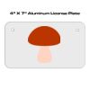 4 X 7 Aluminum License Plate  Thumbnail