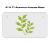4 X 7 Aluminum License Plate  Thumbnail