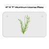 4 X 7 Aluminum License Plate  Thumbnail