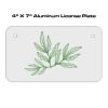 4 X 7 Aluminum License Plate  Thumbnail