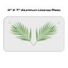 4 X 7 Aluminum License Plate  Thumbnail