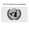 4 X 7 Aluminum License Plate  Thumbnail