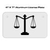 4 X 7 Aluminum License Plate  Thumbnail