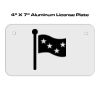 4 X 7 Aluminum License Plate  Thumbnail