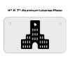 4 X 7 Aluminum License Plate  Thumbnail