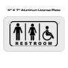 4 X 7 Aluminum License Plate  Thumbnail