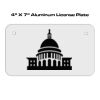 4 X 7 Aluminum License Plate  Thumbnail
