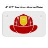 4 X 7 Aluminum License Plate  Thumbnail