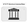 4 X 7 Aluminum License Plate  Thumbnail