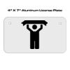 4 X 7 Aluminum License Plate  Thumbnail
