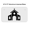 4 X 7 Aluminum License Plate 4 X 7 Aluminum License Plate Thumbnail