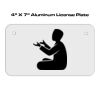 4 X 7 Aluminum License Plate 4 X 7 Aluminum License Plate Thumbnail
