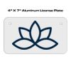 4 X 7 Aluminum License Plate 4 X 7 Aluminum License Plate Thumbnail