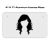 4 X 7 Aluminum License Plate 4 X 7 Aluminum License Plate Thumbnail