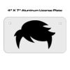 4 X 7 Aluminum License Plate 4 X 7 Aluminum License Plate Thumbnail