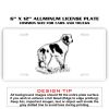 6 X 12 Full Size Aluminum License Plate for Cars and Trucks  Thumbnail