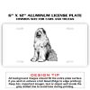 6 X 12 Full Size Aluminum License Plate for Cars and Trucks  Thumbnail