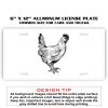 6 X 12 Full Size Aluminum License Plate for Cars and Trucks  Thumbnail
