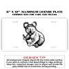 6 X 12 Full Size Aluminum License Plate for Cars and Trucks  Thumbnail