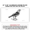 6 X 12 Full Size Aluminum License Plate for Cars and Trucks  Thumbnail