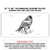 6 X 12 Full Size Aluminum License Plate for Cars and Trucks  Thumbnail
