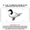 6 X 12 Full Size Aluminum License Plate for Cars and Trucks  Thumbnail