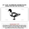 6 X 12 Full Size Aluminum License Plate for Cars and Trucks  Thumbnail
