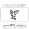6 X 12 Full Size Aluminum License Plate for Cars and Trucks  Thumbnail