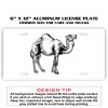 6 X 12 Full Size Aluminum License Plate for Cars and Trucks  Thumbnail