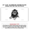6 X 12 Full Size Aluminum License Plate for Cars and Trucks  Thumbnail