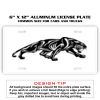 6 X 12 Full Size Aluminum License Plate for Cars and Trucks  Thumbnail