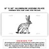 6 X 12 Full Size Aluminum License Plate for Cars and Trucks  Thumbnail