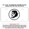 6 X 12 Full Size Aluminum License Plate for Cars and Trucks  Thumbnail