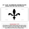 6 X 12 Full Size Aluminum License Plate for Cars and Trucks  Thumbnail