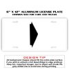 6 X 12 Full Size Aluminum License Plate for Cars and Trucks  Thumbnail
