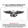 6 X 12 Full Size Aluminum License Plate for Cars and Trucks  Thumbnail