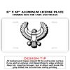 6 X 12 Full Size Aluminum License Plate for Cars and Trucks  Thumbnail